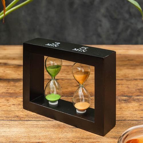 Classic Hourglass Wooden Tea Timer