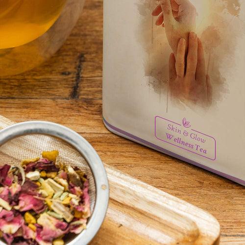 Skin & Glow Wellness Tea - Tin Caddy