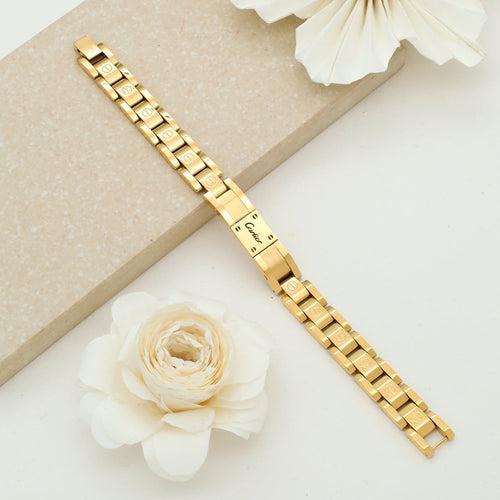 Luxuries gold Bracelet SSB014