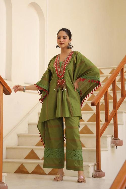 JEENA shamrock COTTON CO-ORD SET