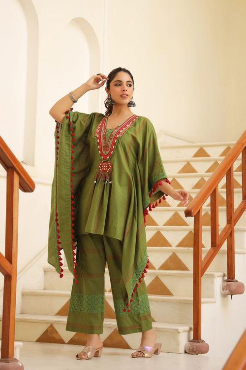 JEENA shamrock COTTON CO-ORD SET