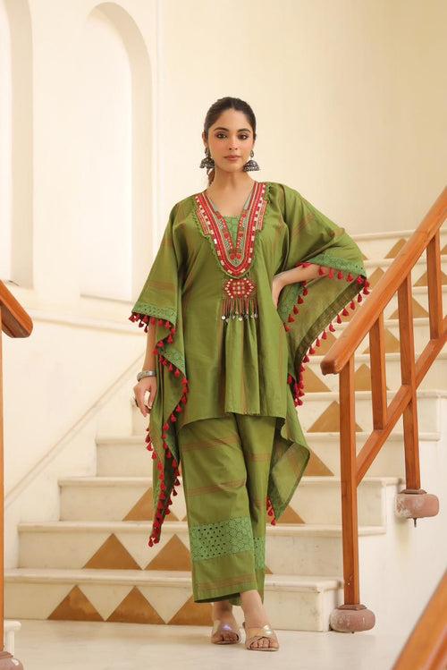 JEENA shamrock COTTON CO-ORD SET