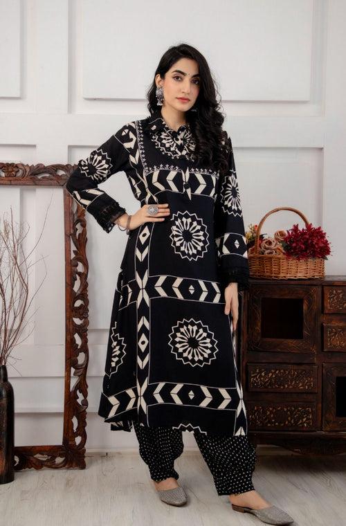 Sargun Hexa Swish Kurta Pant Set