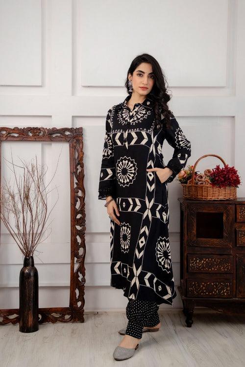 Sargun Hexa Swish Kurta Pant Set