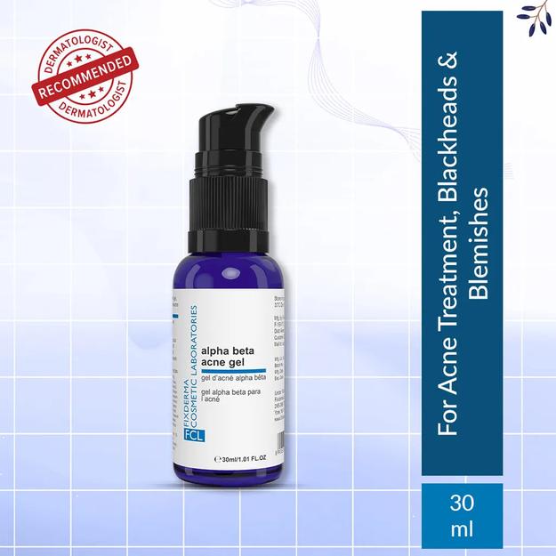 2% Salicylic Acid + 6% Glycolic Acid FCL Alpha Beta Acne Gel