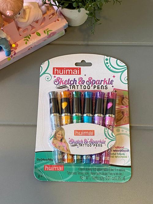 Sketch & Sparkle Tattoo Pens