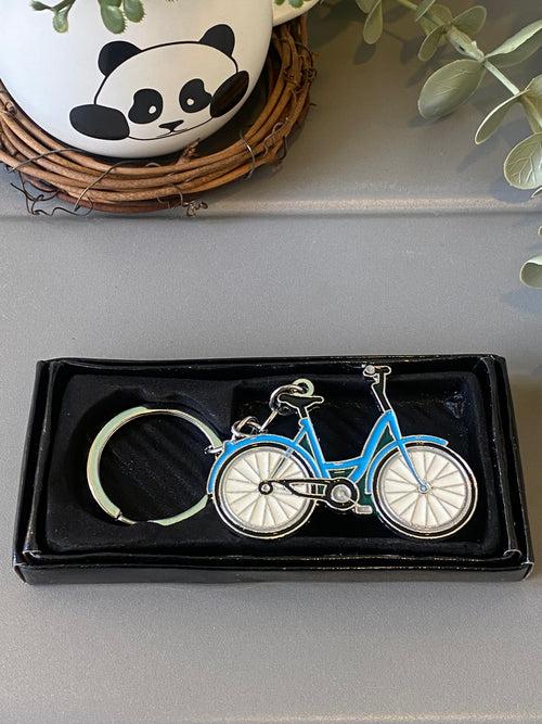 Bicycle Metal Keychain