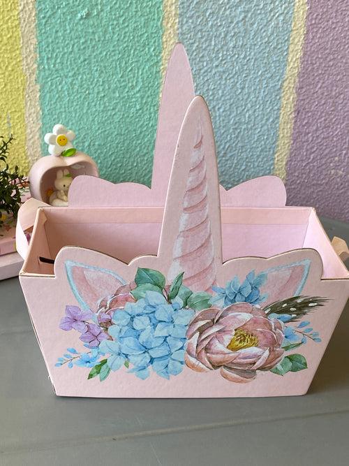 Unicorn Gift Box Basket