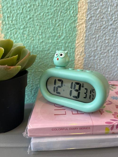 Owl Digital Clock