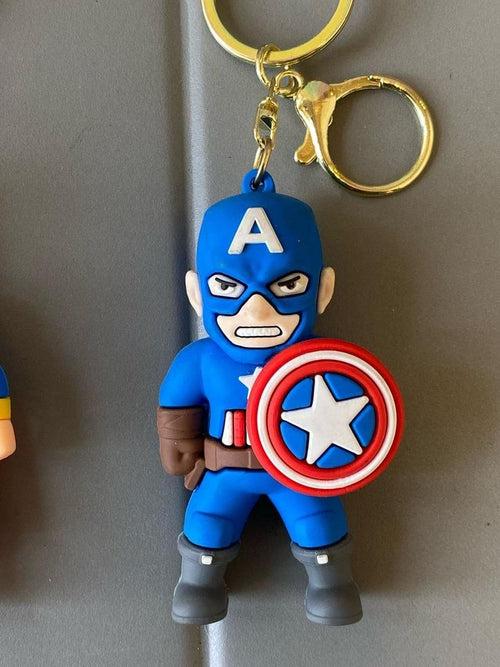 Red and Blue keychain