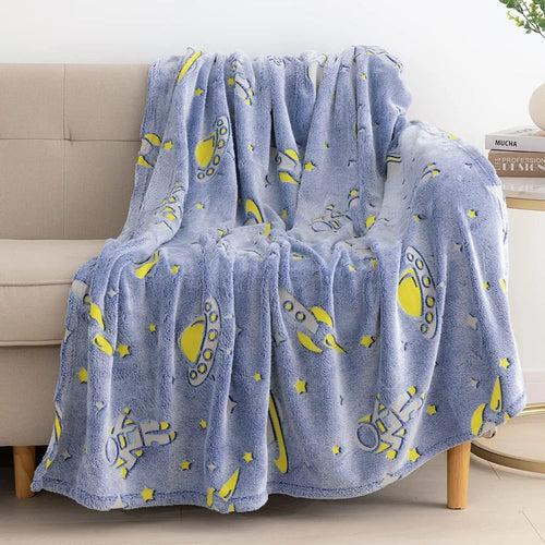 Magic Glow In The Dark Blanket - Big Size