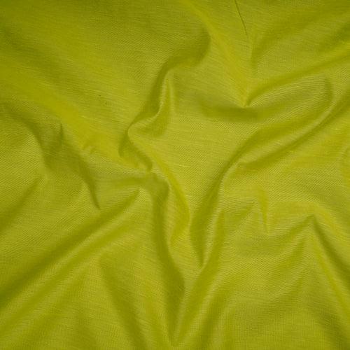 Acid Lime  Noile Tissue Silk Fabric