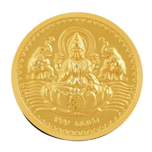 24KT Gold Coin (100mg | 999 Purity) with Free Personalisation