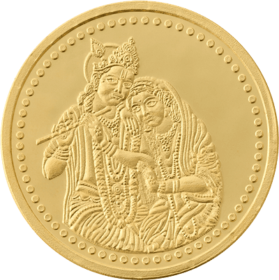 24KT Gold Coin (100mg | 999 Purity) with Free Personalisation