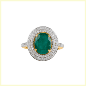 Verde Classic Cocktail Ring