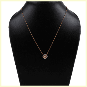 Flower Power Evil Eye Chain Necklace