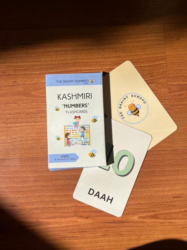 Sonth X The Brainy Bumbro Kashmiri Flash Cards