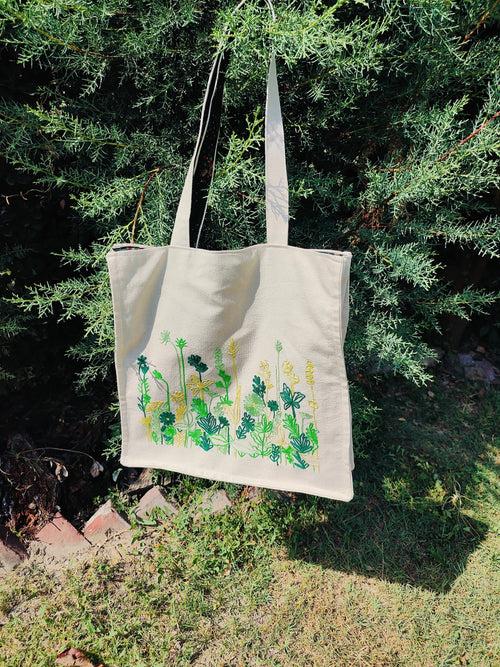 Hand-embroidered Sabzaar Bag