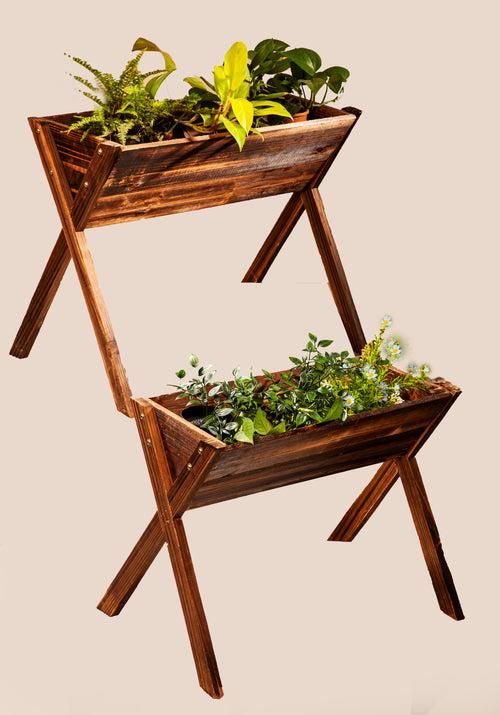 Wooden pot holder stand