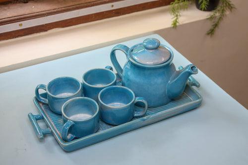 Ceramic kettle tea set