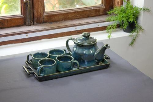 Ceramic kettle tea set