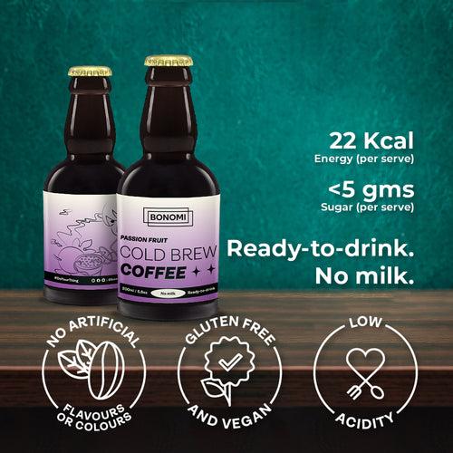 Passion Fruit Cold Brew Coffee (Pack of 6)