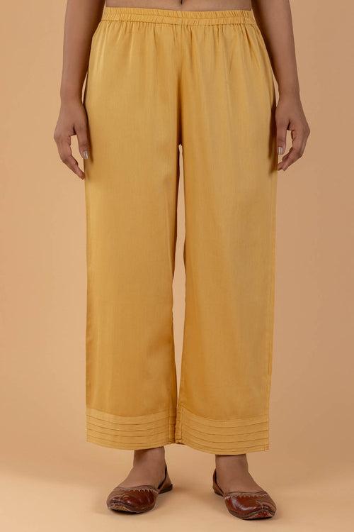 Mustard Yellow Trousers