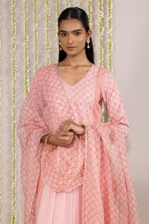 Pink Tanvi Tara Kurta