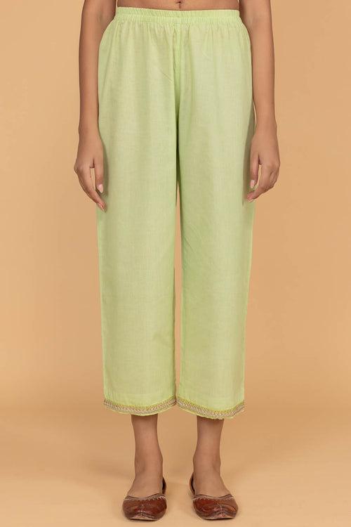 Parrot Green Trousers