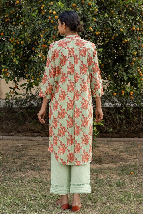 Mint Shirt Kurta