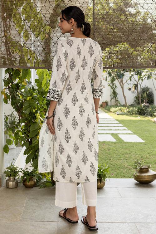 Bootas & Borders Kurta