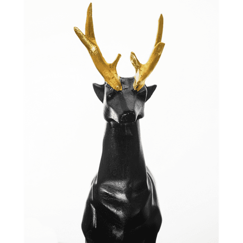 Dusky Standing Resin Deer