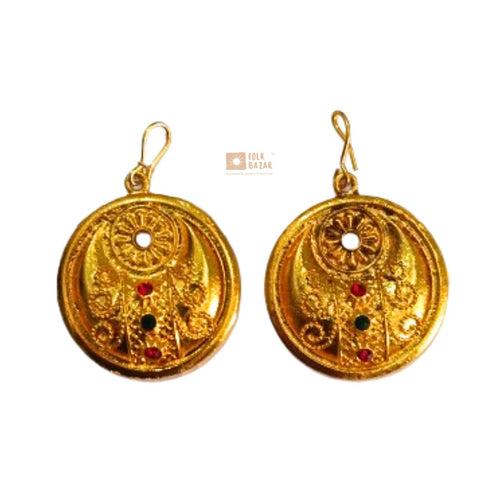 Fine Quality Round Earrings