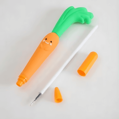 Carrot and Pineapple Gel Pen