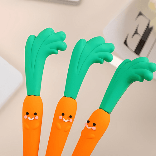 Carrot and Pineapple Gel Pen