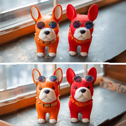 Cool Dog Resin Figure