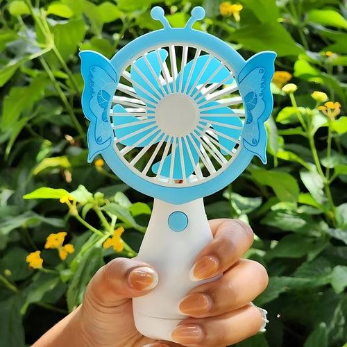 Cute Butterfly Hand Fan