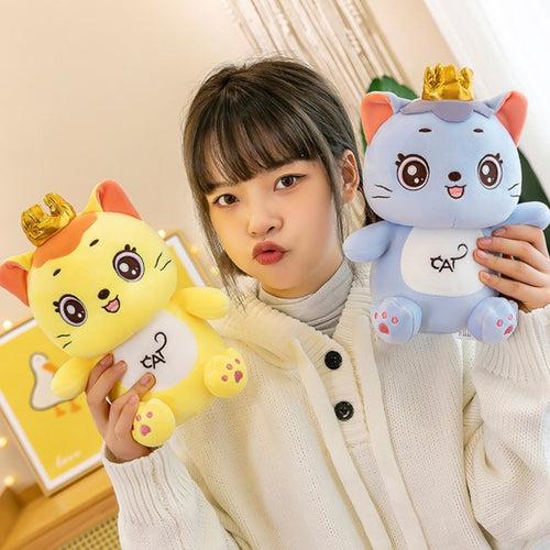 Mini Crown Cat Soft Toy