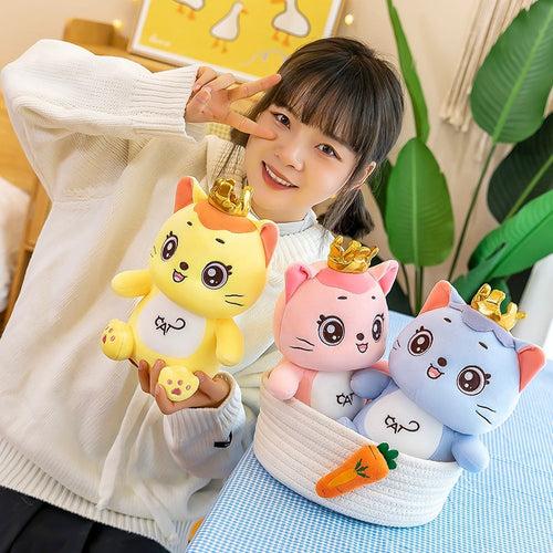 Mini Crown Cat Soft Toy