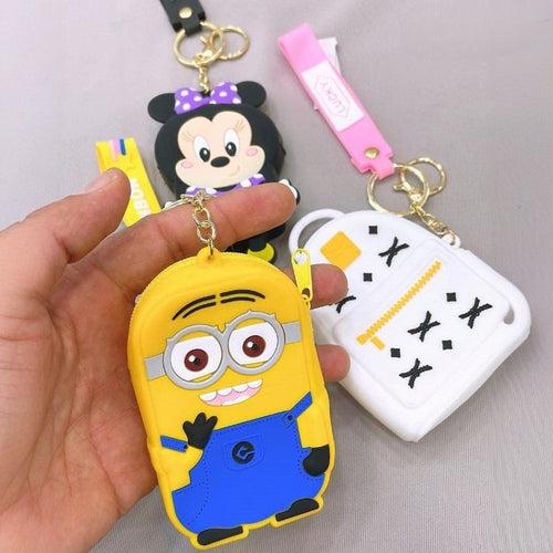 Minion Coin Pouch Keychain