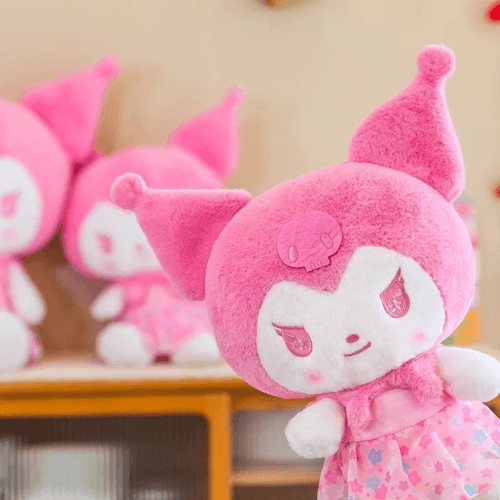 Pink Kuromi Soft Toy