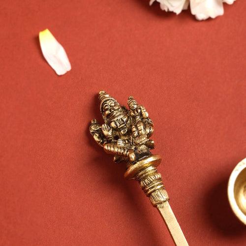 Brass Pooja Ahuti Spoon