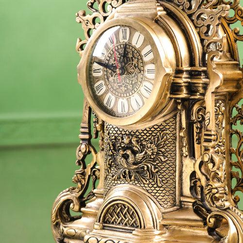 Brass Vintage Table Clock/Watch (22 Inch)