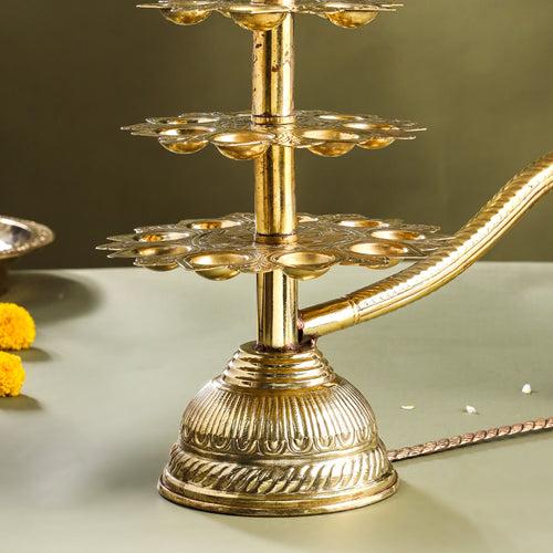 Brass Traditional Ganga Aarti (16.5 Inch)