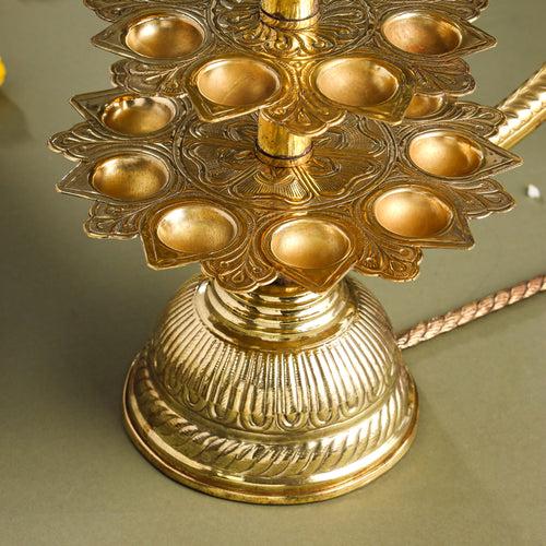 Brass Traditional Ganga Aarti (16.5 Inch)