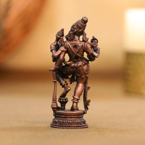 Copper Standing Varaha Lakshmi Idol (3 Inch)