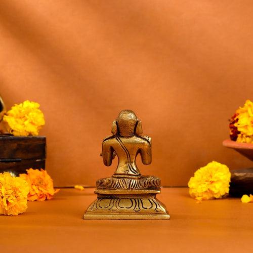 Brass Superfine Swami Ramanuja Idol (4 Inch)