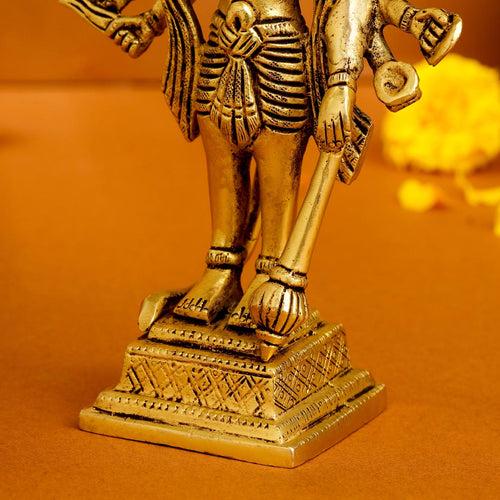 Brass Panchmukhi Hanuman Idol (6.5 Inch)