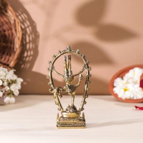 Brass Nataraja Dancing Shiva (6 Inch)