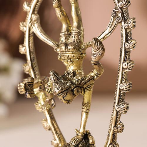 Brass Nataraja Dancing Shiva (6 Inch)